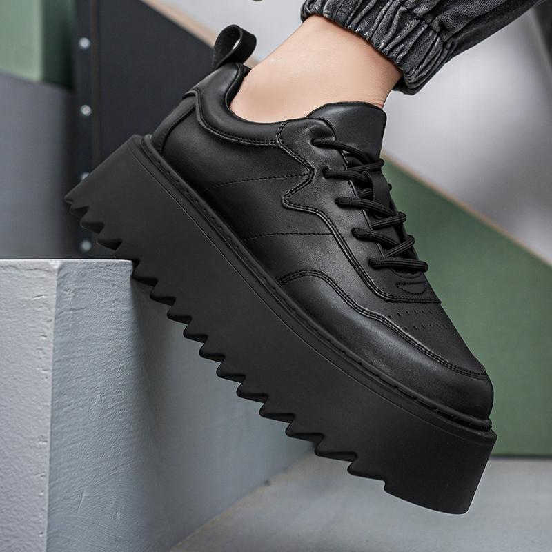 Men Casual Sneakers Platform Skateboard Vulcanized Shoes Running Tennis Sports Shoes Lace Up High Quality Outdoor Sneakers