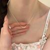 925 Sterling Silver Multiple Round Beads Choker Necklace Women 2025 Trendy Bead O-Chain Simple Pendant Fine Jewelry Wholesale