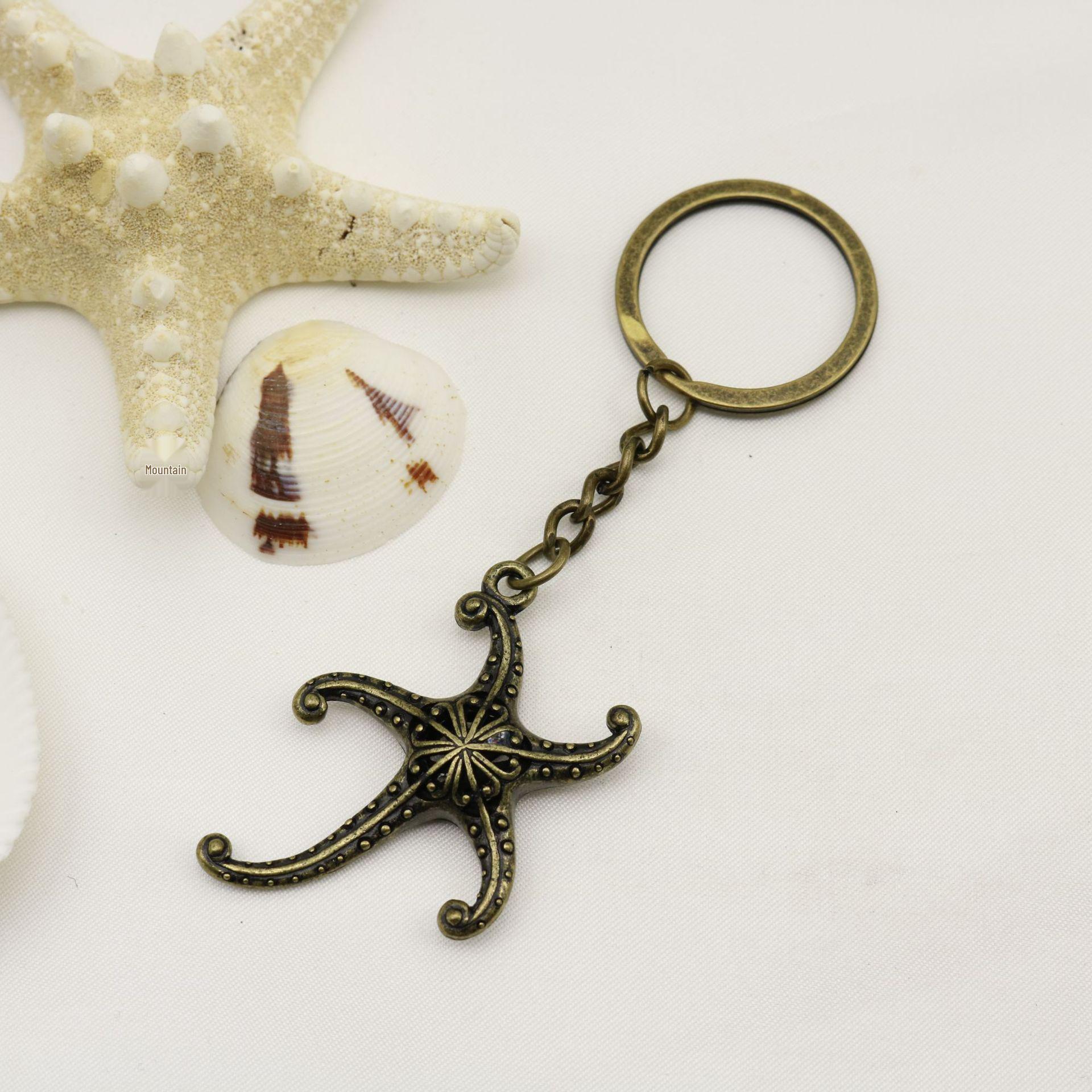 Starfish Keychain Pendant - Hot Selling Simple Design