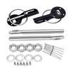 Universal Down Hood Lock Pins  Bonnet Hood Pin Lock Kit Fit ALL Racing Speed Black Red Blue Gold Silver