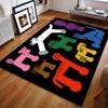 Cartoon Dog Art Print Carpet for Living Room Bedroom Bedside Sofa Floor Mat Modern Home Decor Aisle Corridor Area Rug