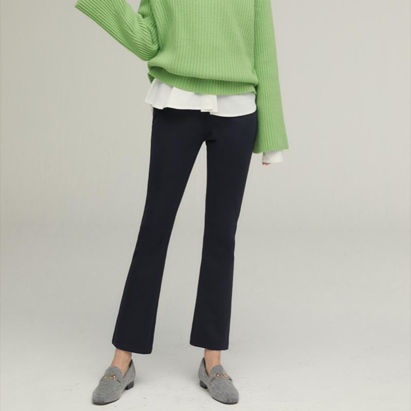 Baiyu Semi Flare Fit Fleece Pants 3 Options Ptaw