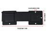 Hanging hole tumbler lock, aluminum alloy door lock hole, with accessories, strong long use, suitable sliding and