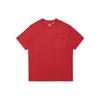 Levis Solid Color Pocket Crew Neck Short Sleeve T-Shirt Men Tops Red A3697-0000