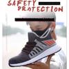 Scarpe da Lavoro Estive Antinfortunistiche Antiforatura con Puntale in Acciaio e Tomaia in Tessuto Traspirante Scarpe di Sicurezza