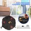 13'' High Pressure Washer Surface Cleaner Heavy Duty Floor Scrubber Surface Cleaner 2500PSI Telescopic Water Gun with 3 Wheel