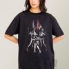 Grunge Horror Videospiel T-Shirt 90er Y2K Silent Pyramid Head T-Shirt Kleidung Grafik Kurzarmshirt Unisex Unisex Damen Ganzjahres