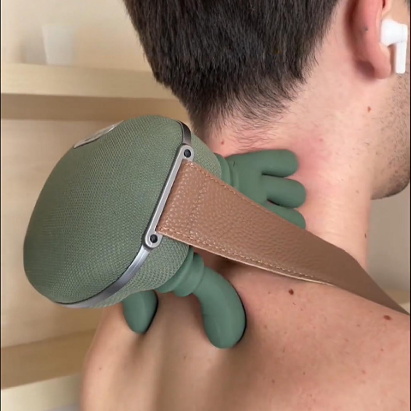 

Palm Massager: Портативный 5-пальцевый массажер для плеч и шеи для дома и офиса