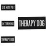 Decorative Pet Patch Do Not Pet Therapy Dog Training Service Black And White English 9*4cm