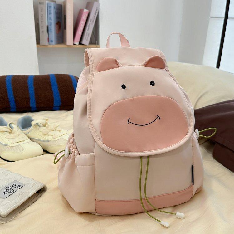 Schoolbag Children's Cute Cartoon Backpack 1011 New Kindergarten Large Capacity Casual Backpack Elementary School Girly Backpack