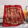 1Pc Lamine Yamal Print Flannel Blanket, High quality Comfortable for All Seasons, Home Decor, Warmth and Comfort, Perfect for Christmas GiftS