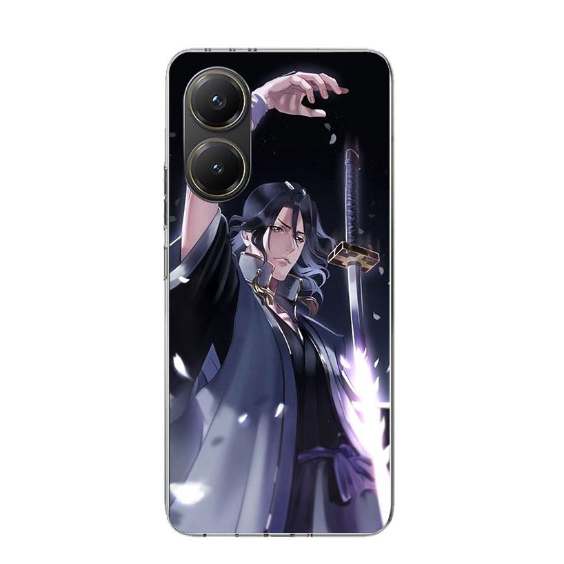 Bleach Kuchiki Byakuya Phone Case For Xiaomi Poco F7 Ultra X7 X6 Pro X5 Redmi 15 15C 13 13C 12 12C 10 10A 10C 9 9A 9C 9T Shell P