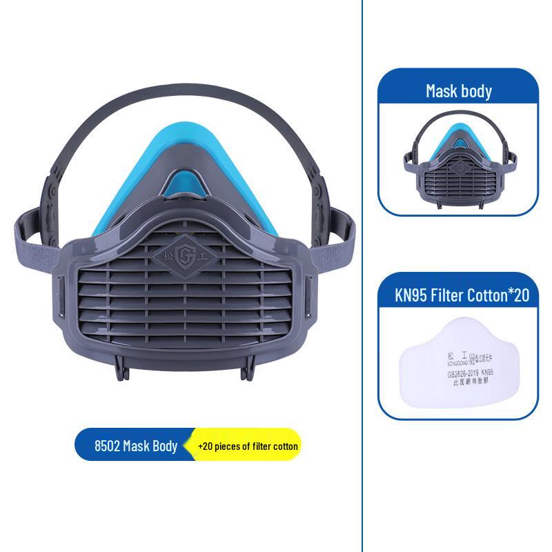 SANSHENG 8502 Reusable Dust Respirator One Size