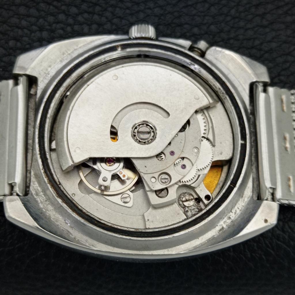 VINTAGE RICOH R31 AUTOMATIC JAPAN MENS WHITE COLOR DIAL WATCH A707736-1