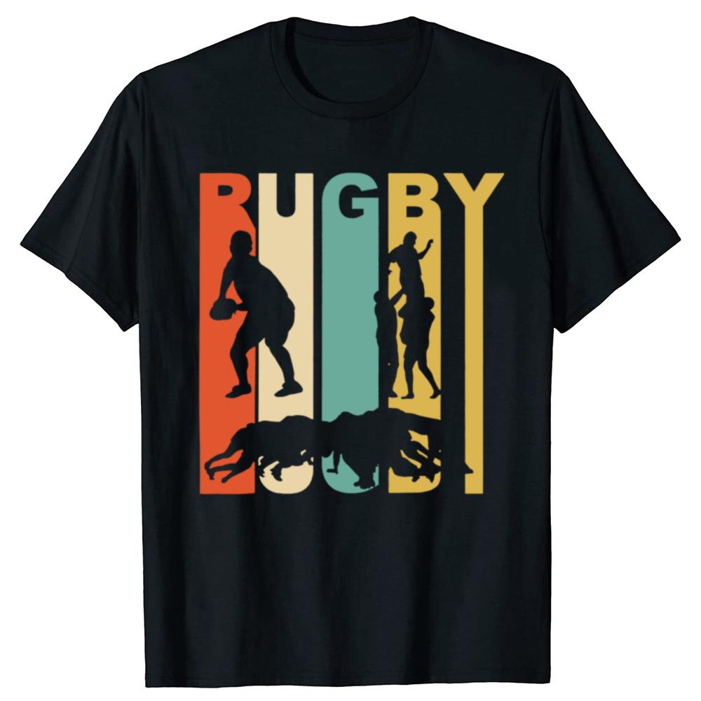 Funny Vintage 1970 Style Rugby T Shirts Summer Style Graphic Cotton Streetwear Short Sleeve Birthday Gifts Tshirt Unisexs Clothing