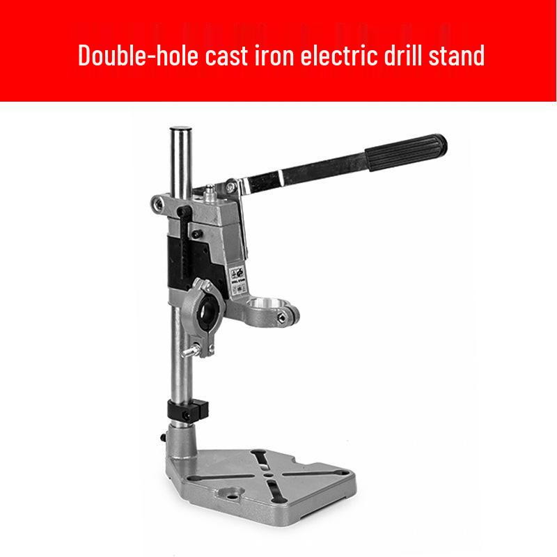 Industrial Grade Bench Drill Stand - High Precision Multifunctional Electric Hand Drill Station for Home Use
