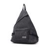 X-girl Hooded Sling Bag, Faded Sling Bag, 105251053010, Black, One Size