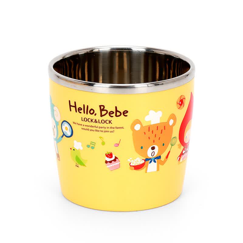 Lock&Lock Kids Stainless Steel Milk Cup with Handle