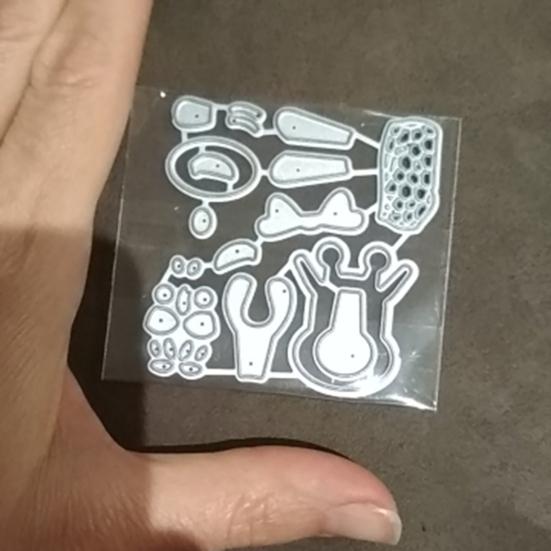 Troqueles de corte de jirafa de dibujos animados para scrapbooking, repujado de metal, moldes para manualidades de papel