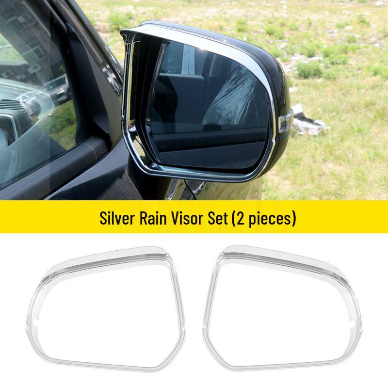 Great Wall King Kong Pao Rearview Mirror Chrome Rain Shield Sticker