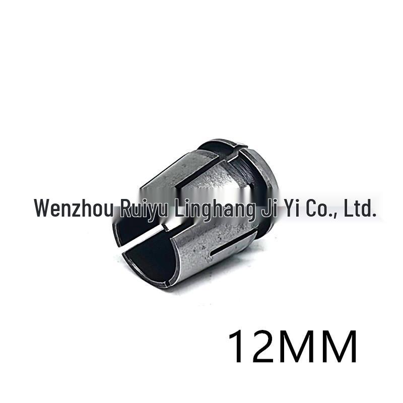 Metal Cylinder Collet Nut 12.7mm Slotting Machine Parts (12MM Collet, 3612 Nut)