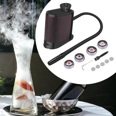 BBQ Smoke Infuser Tool with Wood Chips and Accessories for Indoor Outdoor Use