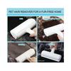 Pet Hair Remover, Reusable Lint Roller,Dog Hair Remover, Pet Hair Remover for Furniture, Couch, Carpet, Car Seat, Portable, Multi-Surface, Pet Hair Re