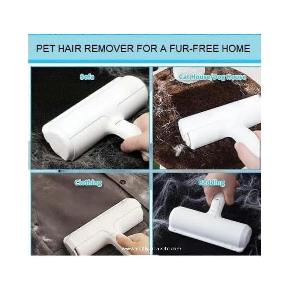 Pet Hair Remover, Reusable Lint Roller,Dog Hair Remover, Pet Hair Remover for Furniture, Couch, Carpet, Car Seat, Portable, Multi-Surface, Pet Hair Re