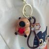 Qixi Gift: 'I Love You' Glowing Capybara Pendant & Sound Keychain