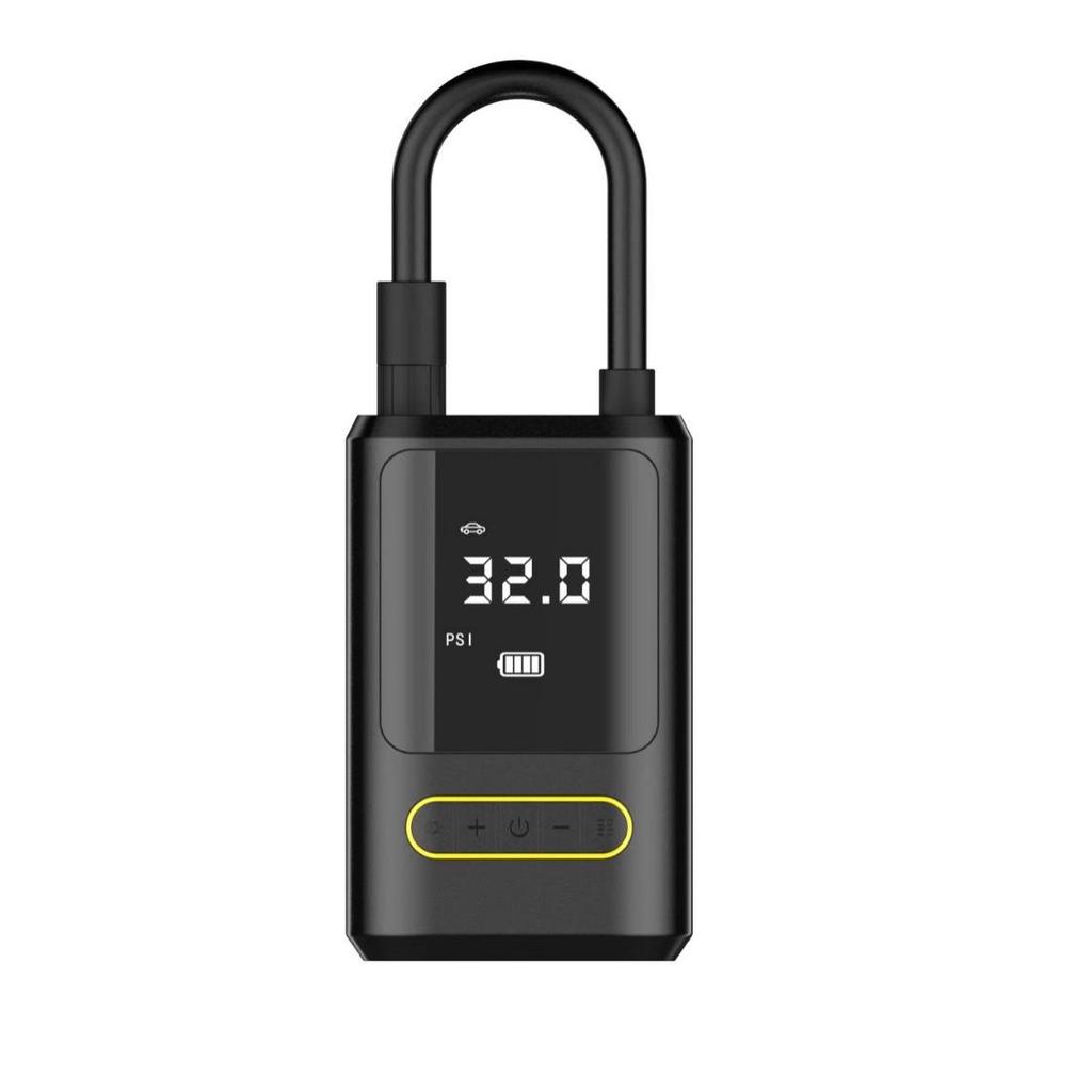 Compact Wireless Electric Bike & Car Tire Inflator