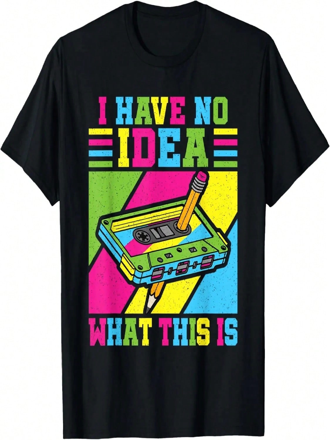 I Have No Idea What This Is 80s 90s Outfit unisex Wounisex Kids T-Shirt S разноцветный