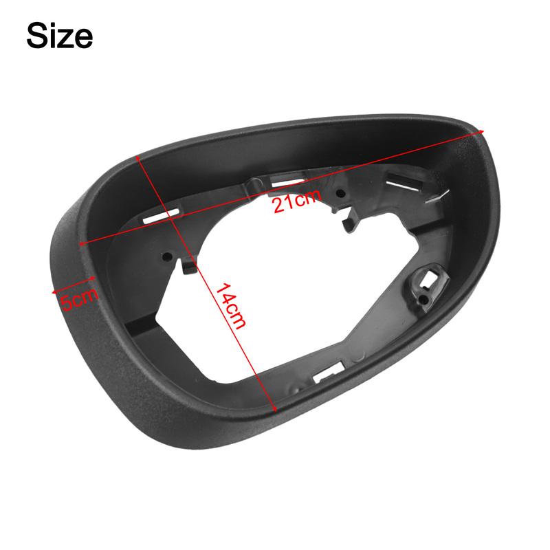 Matte Black Wing Mirror Cover Matte Black Finish OEM Number 09JNHDCJQK Car Maintenance Vehicle Replacement Part