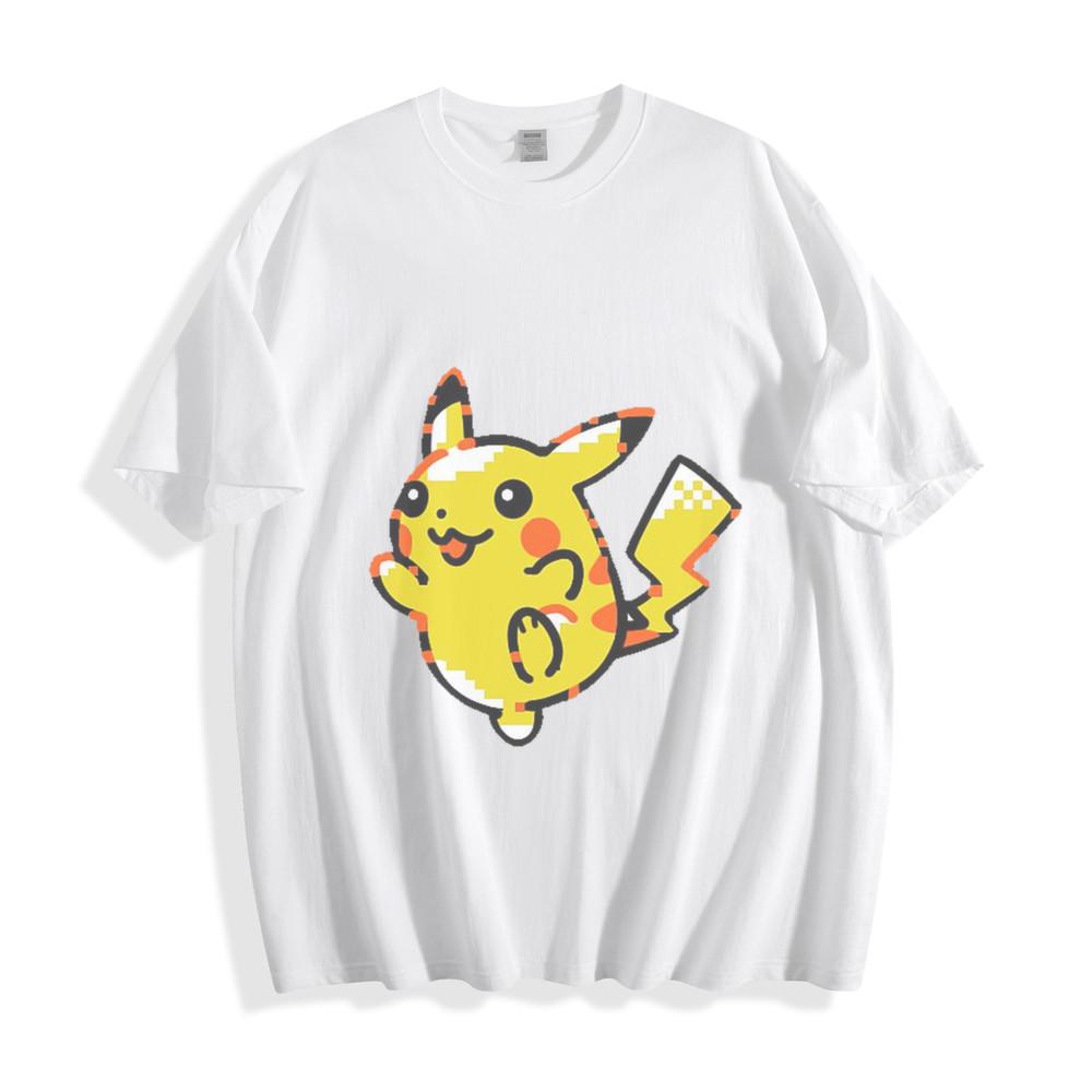 

Retro Pixel Pikachu T-Shirt - Nostalgic Pokémon Vibe Unisex Tee L
