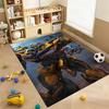 Bumblebee Battle Armor Rectangular Rug Durable Easyclean Carpet For Hallway Balcony Study Home Party Decor Halloween Gift