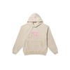Vans X Asian Artist Collaboration Letter Print Hoodie Women Hoodie Oatmeal VN000H0E2N1