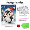 Pearl Painting 5D DIY Christmas Penguin Decorative Painting. Cute Birthday Gift. Handmade Art Painting