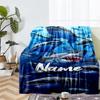 Custom Name Shark Theme Printed Blanket - Perfect for Couch, Bed, Travel & Outdoor Use | Machine Washable, Cozy & Durable.