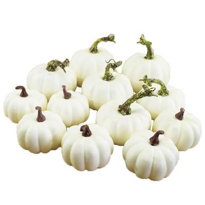 6/12Pcs Halloween Artificial Small Foam Pumpkins Simulation Props Home Party