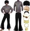 2025 Boys' Retro 70s Sequin Flared Pants
