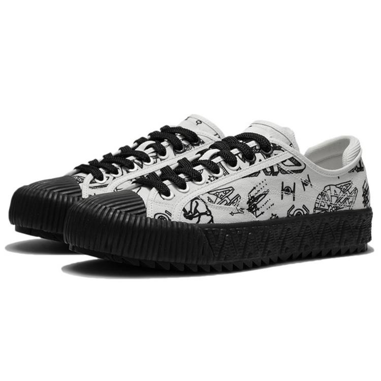 Li Ning Counterflow Low 'White Black' AGCR243-6