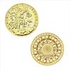 Twelve Constellation Commemorative Coins Gift Box Metal Craft Gift Box Badge