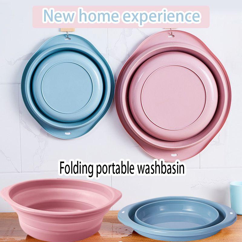 Compact And Lightweight Folding Wash Basin Frame Perfect For Travel And Laundry
