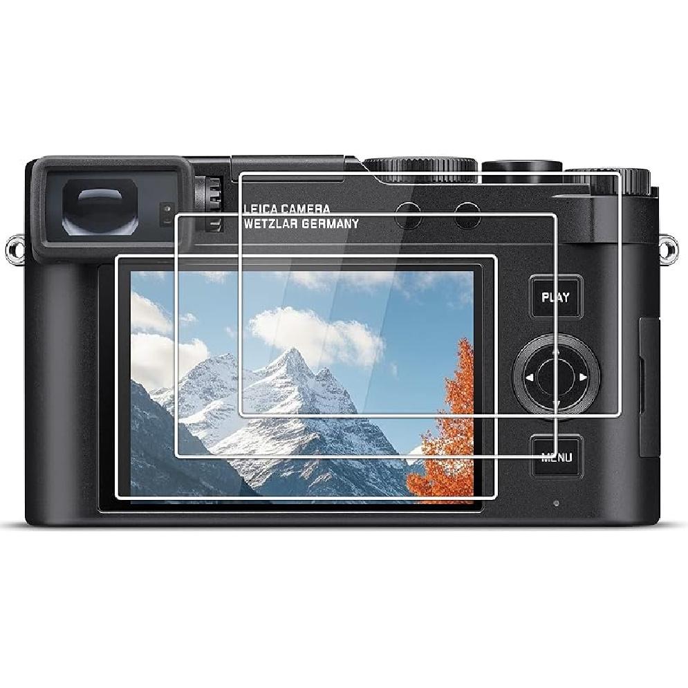 kinokoo Screen Protector for Leica D-LUX 8 /D-LUX 7 Digital Camera, 0.25mm 9H Hardness Tempered Glass Film D LUX8 D LUX 7 D-LUX Type 109 /C-LUX/V-LUX D-Lux 8/D-Lux 7/D-Lux 109