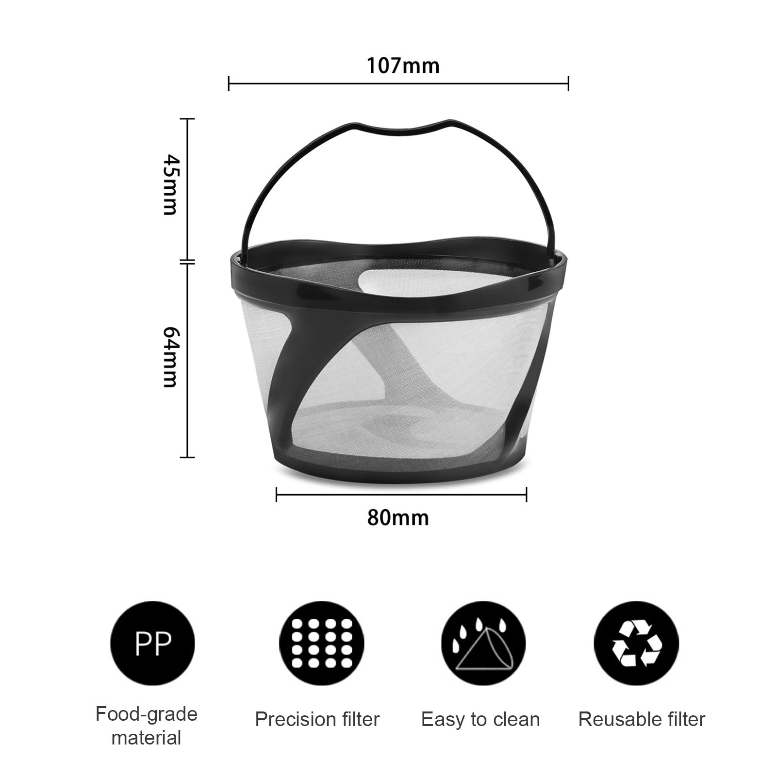 Reusable Mesh Ground Coffee Filter Basket Fit Compatible with K- and K- Coffee NaMachine