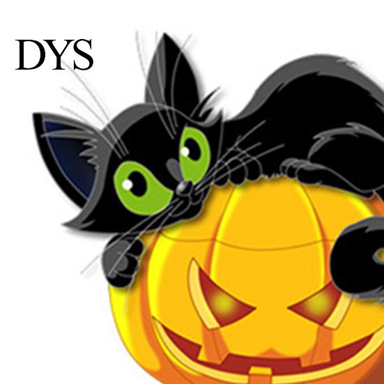 Easy Peel And Stick Holiday Murals 3 Sheets Halloween Ghost Face Pumpkin Wall Sticker, Cute Black Cat Removable Stickers for Kids Decorative