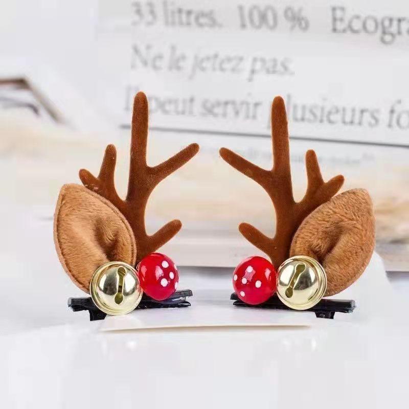 Christmas Antler Hair Clip: Cute Baby & Children’s Headband for Performance Props