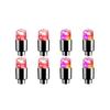 2/4/8pcs LED Tire Valve Stem Caps Neon Light Waterproof Wheel Spoke Lights LED Tire Lamp for Motorcycle Bicycle Car Accessories