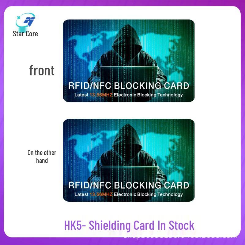 RFID Blocking Anti-Theft NFC Shielding Card