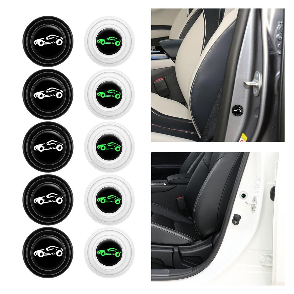 Car Door Damping Cushion Seal, Decoration Thickening Buffer 10x