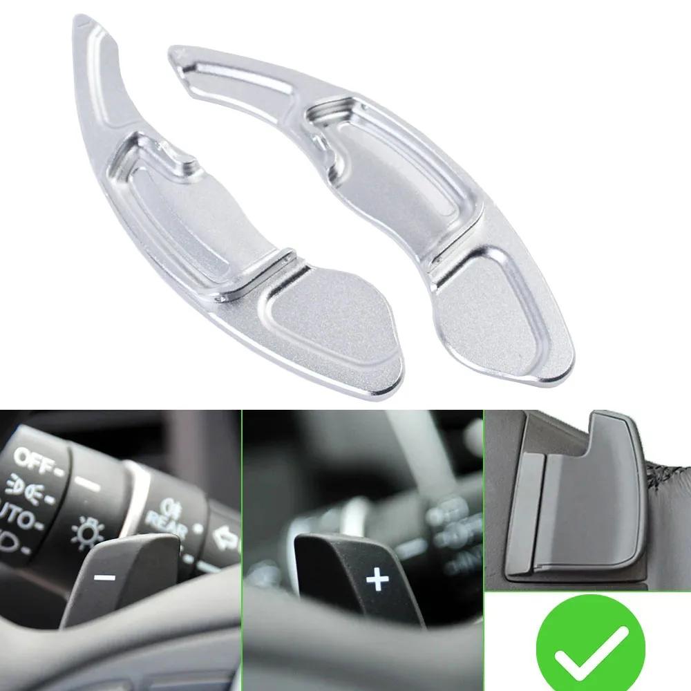 Car Steering Wheel Paddle Shifter Extension For Acura TLX ILX TSX MDX RDX Honda Accord 8th Gen Odyssey Aluminum DSG Stickers